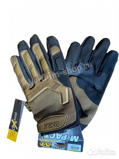 Перчатки тактические Mechanix прорезиненные