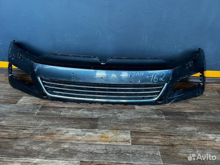 Бампер передний на volkswagen tiguan