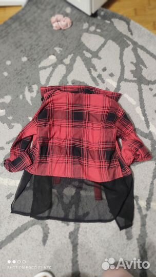 Рубашка для девочки 128