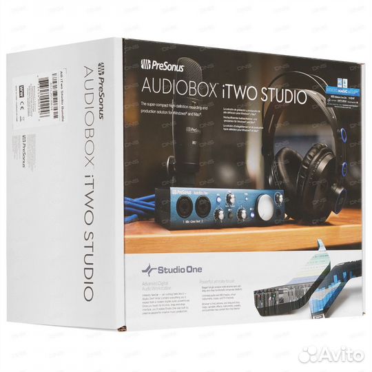 Аудиокарта комплект PreSonus AudioBox iTwo Studio