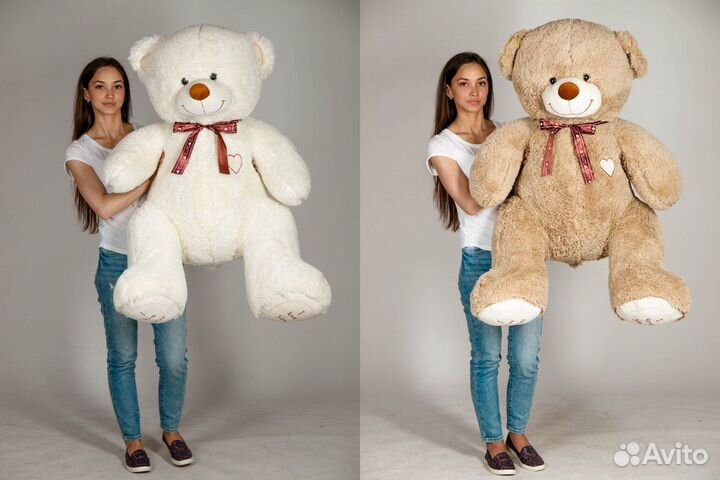 Плюшевые мишки, большие медведи