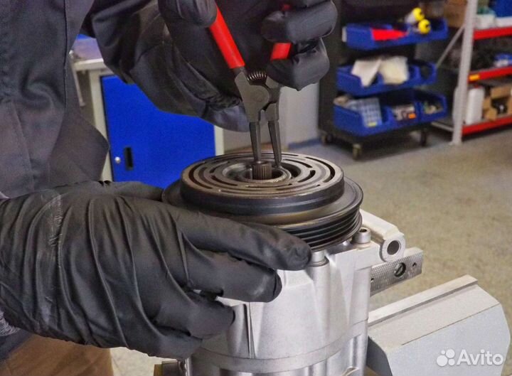 Запчасти ремонт компрессор кондиционера Mercedes