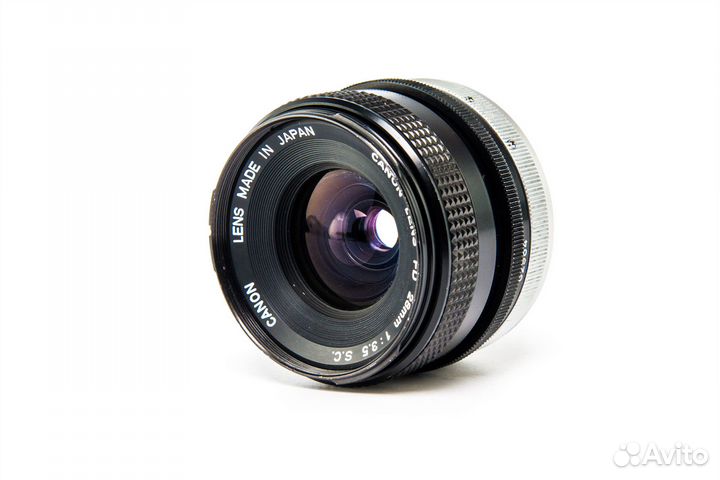 Canon Lens FD 28mm f3.5 S.C