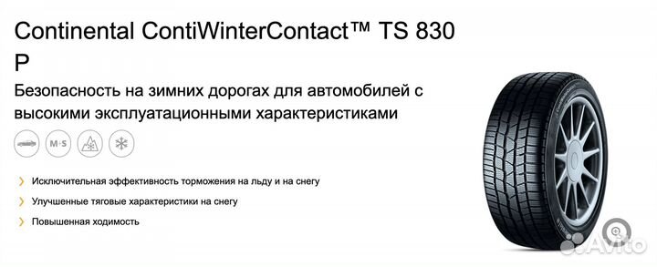 Continental ContiWinterContact TS 830 P 255/35 R19 96V