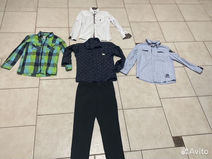Рубашка и брюки 116 122