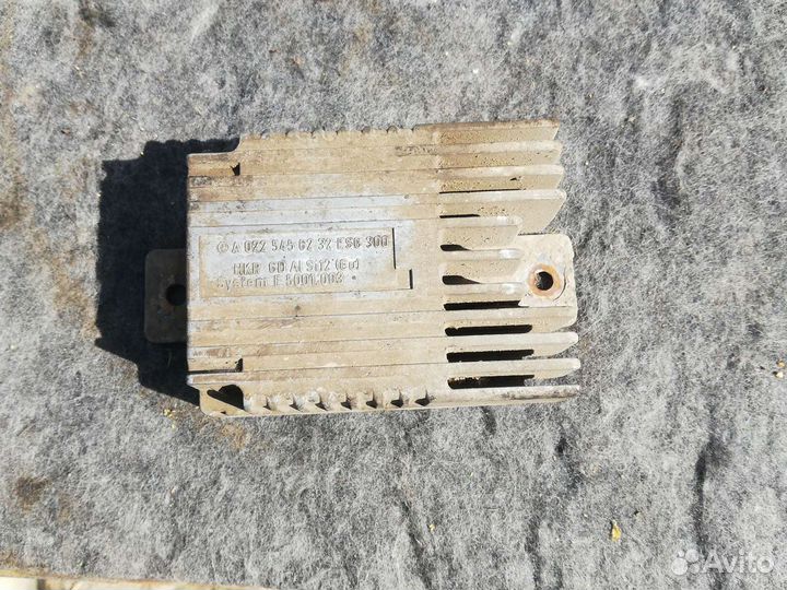 Блок вентилятора Мерседес W210 Mercedes W210