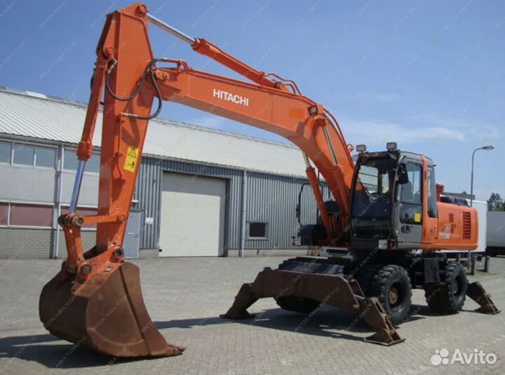 Машинист экскаватора Hitachi zx210w-3