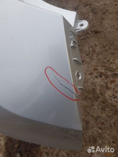 Бампер задний Хендай Солярис 2