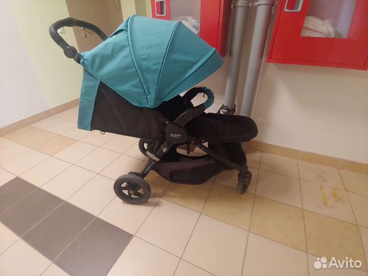 Коляска Britax b-motion 4 plus и спальный блок