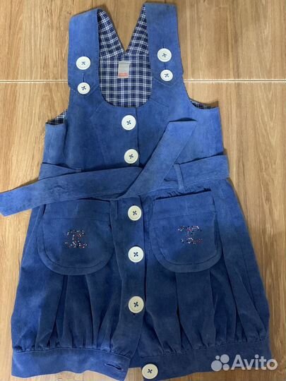 Платье сарафан для девочки, 110-120