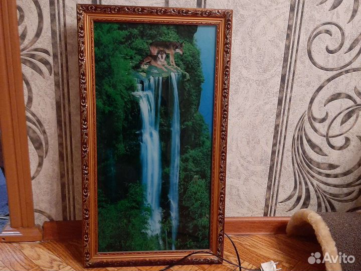 Картина светильник музыкальная