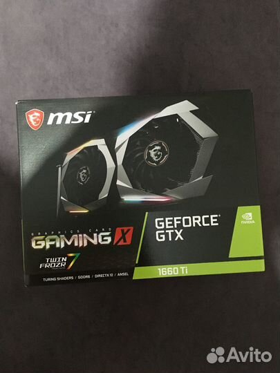 Msi Geforse GTX 1660 TI