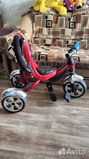Детский трехколесный велосипед бу