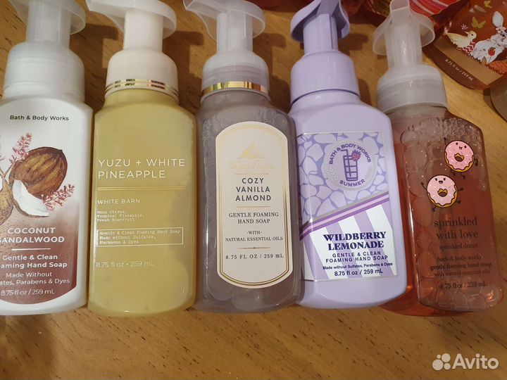 Мыло-пенка Bath and Body works из Америки