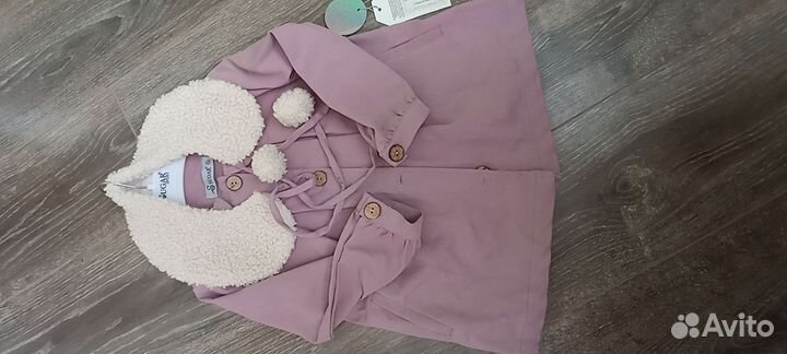 Пальто для девочки 104