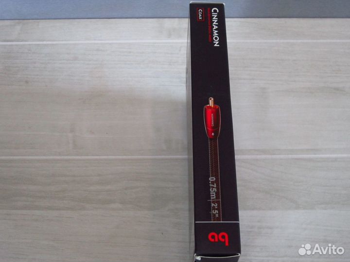 Кабель цифровой RCA audioquest cinnamon 0,75м