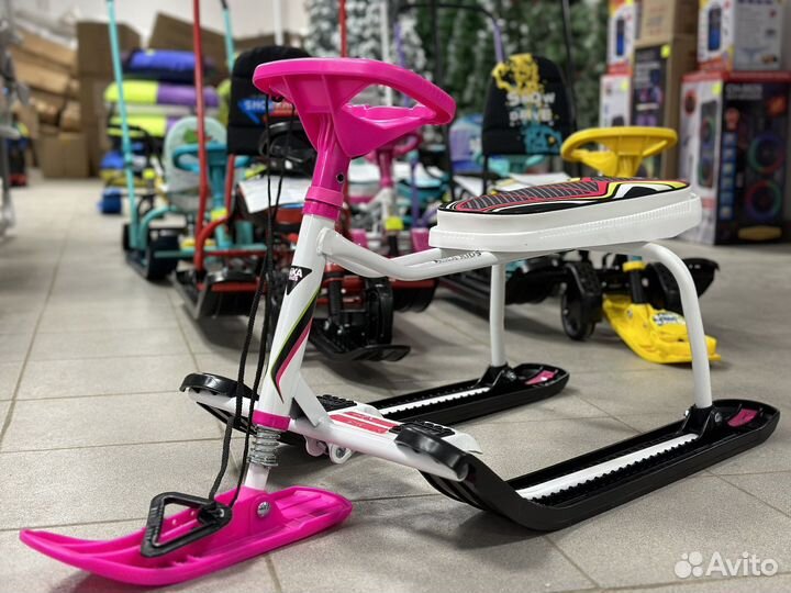 Детский снегокат новый