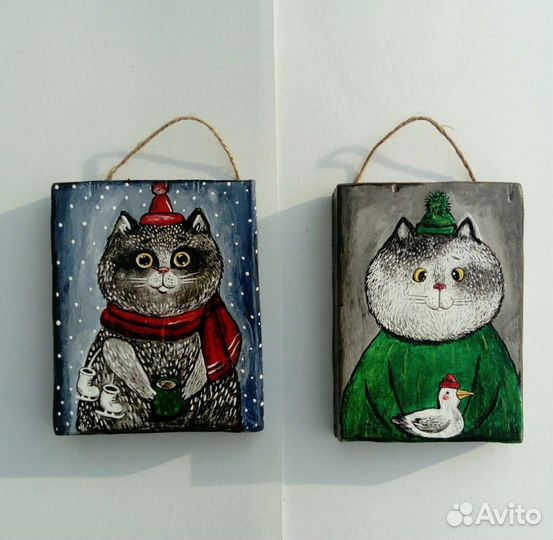 Деревянное панно