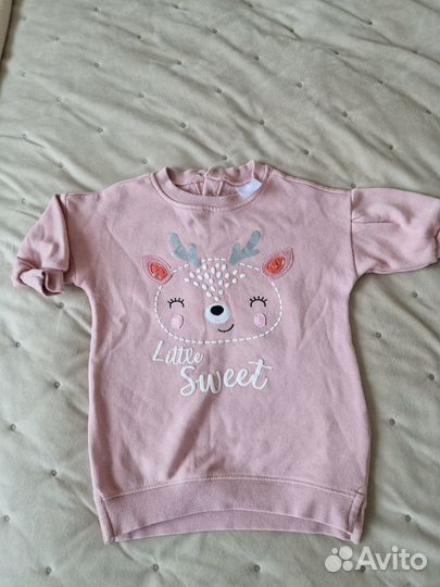 Одежда для девочки пакетом. Размер 80 см