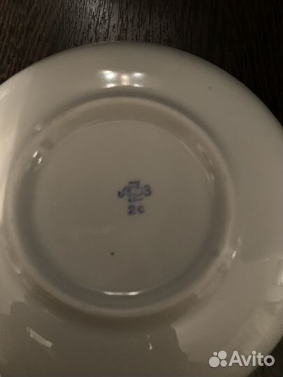 Чашка с блюдцем лфз