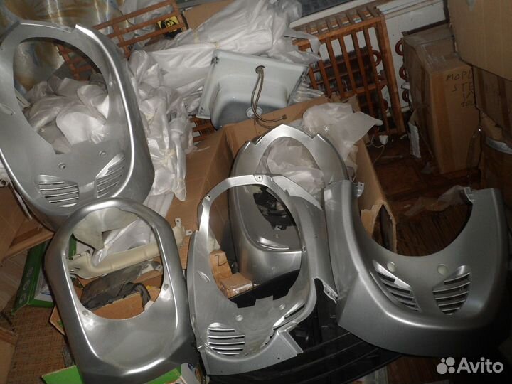 Для скутера пластик облицовка