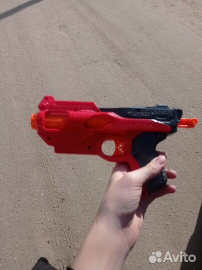 Бластер нерф hero shotgun