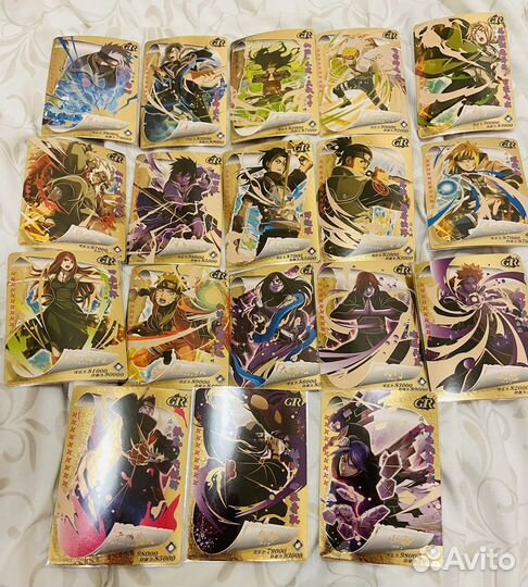 Карточки Наруто