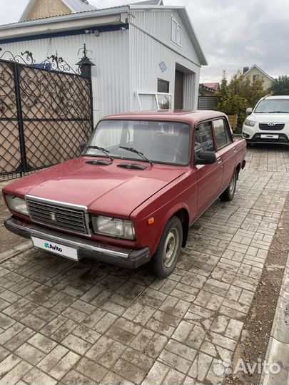 ВАЗ 2107 1.6 МТ, 1997, 90 465 км