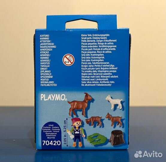 Playmobil 70420 Девочка с козами