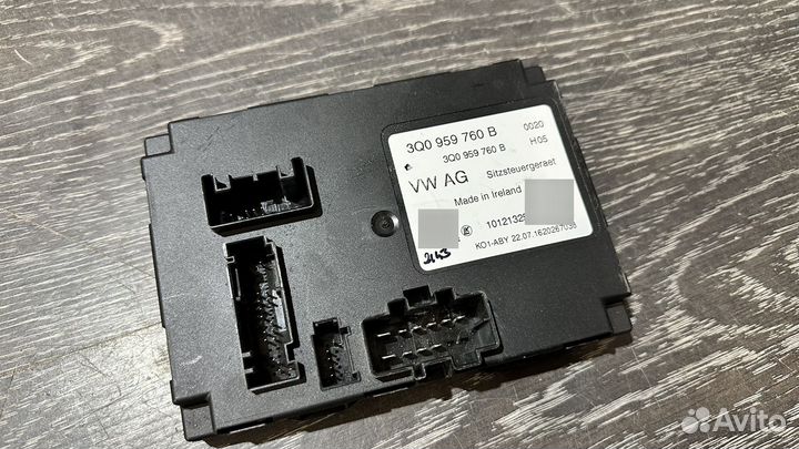 Блок памяти кресла массаж MQB