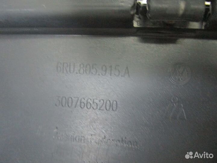 Юбка бампера переднего Volkswagen Polo