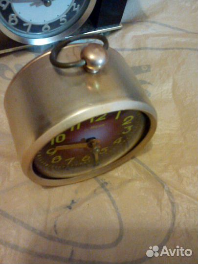 Настольные часы Маяк +механизм изг в СССР