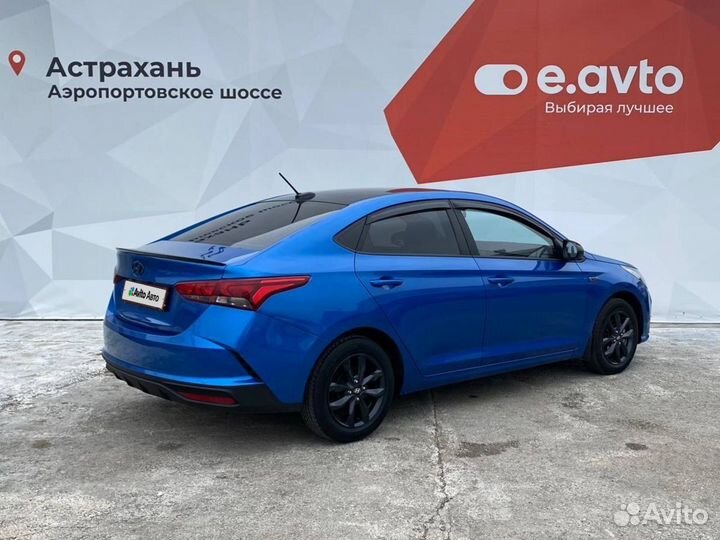 Hyundai Solaris 1.6 AT, 2021, 99 000 км