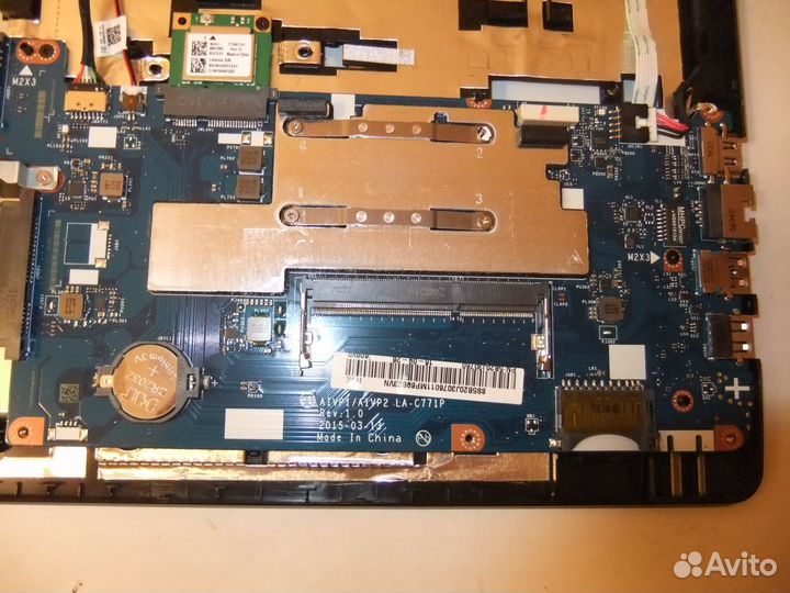 Мат.плата LA-C771P от ноутбука Lenovo B50-10