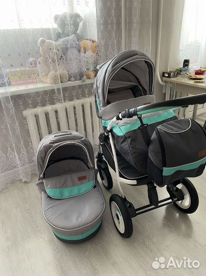 Детская коляска optima 2в1 verdi