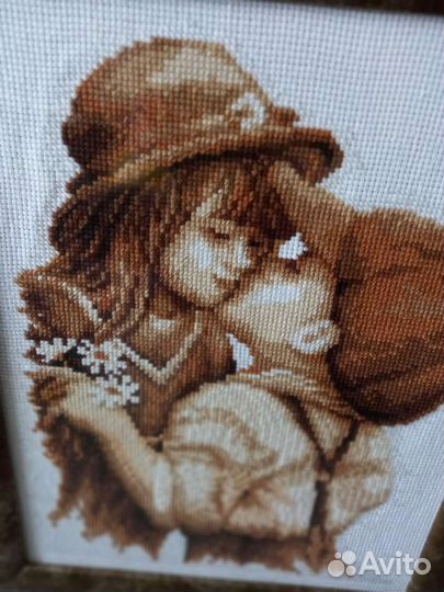 Картина вышитая крестом