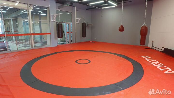 Ковер борцовский (маты+покрытие)