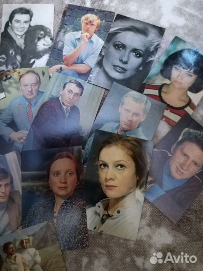 Актеры советского кино открытки