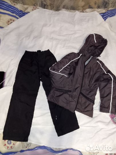 Куртка + штаны на осень 128