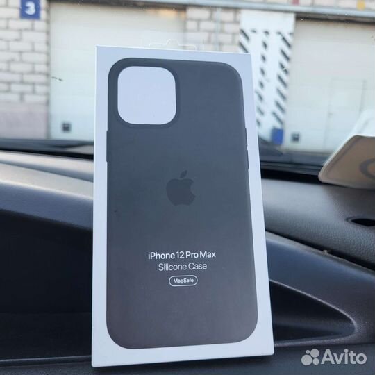 Силиконовый чехол на iPhone 12 pro max оригинал