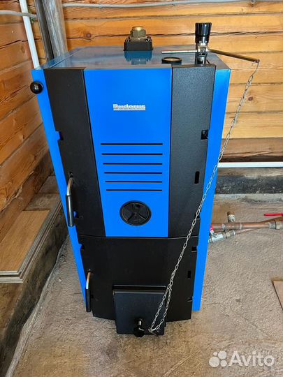 Твердотопливный котел