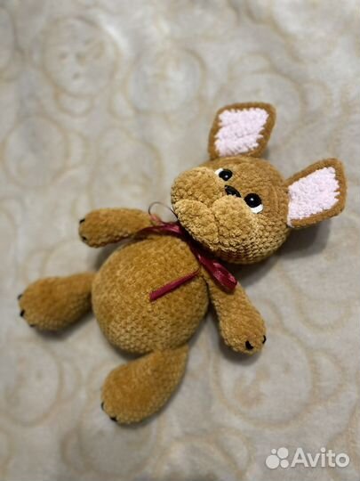 Игрушка бульдог