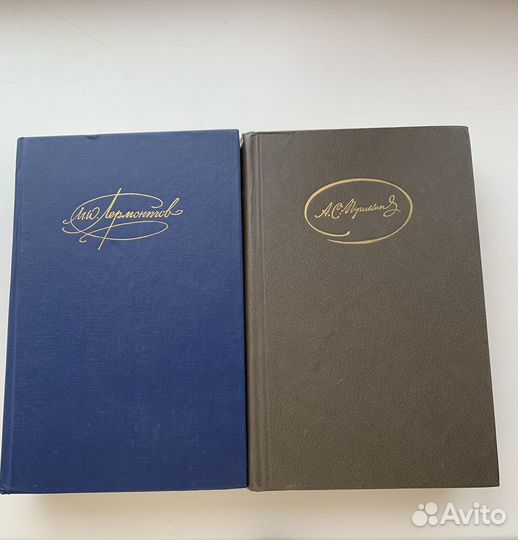 Книга Лермонтов Пушкин том первый