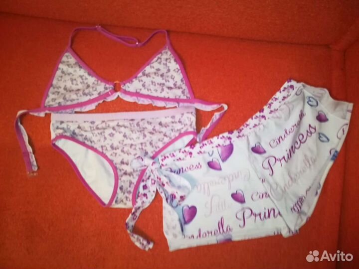 Купальники размер XXS-М шапка,сланцы,ласты,очки