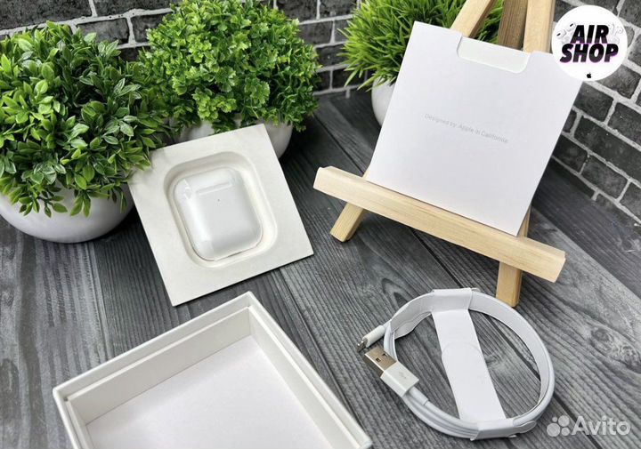 Airpods 2 premium lux новые