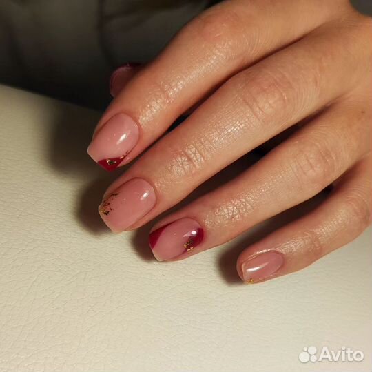 Маникюр с покрытием гель лак