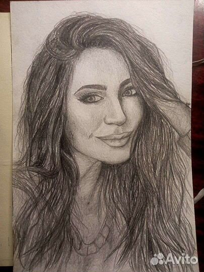 Портрет карандашом на заказ