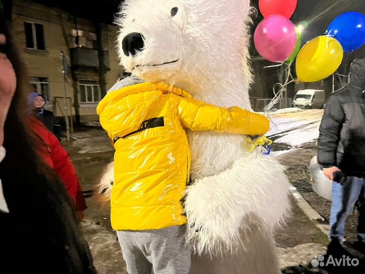 Поздравление медведя Умки