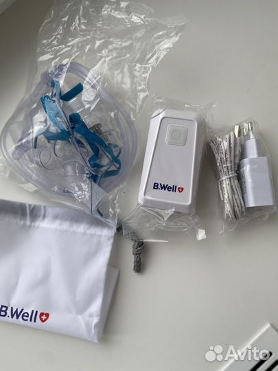 Ингалятор небулайзер портативный BWell новый