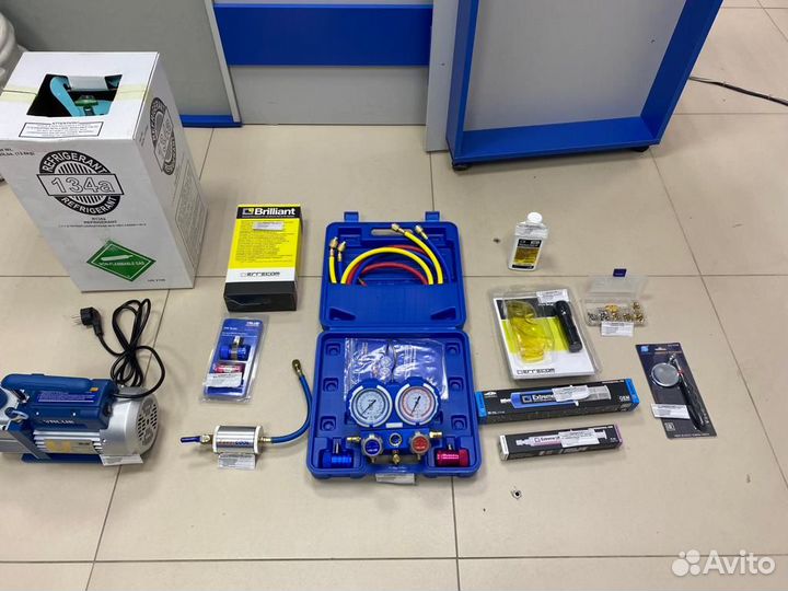 Набор для заправки автокондиционера